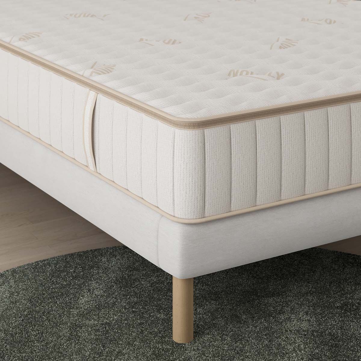 Matelas à Ressorts Ensachés 80X180 Hybride Exclusif Moyenne-Haute