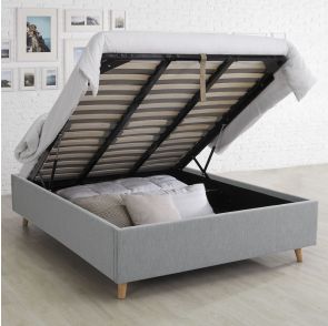 Lit Coffre Gris Novopen