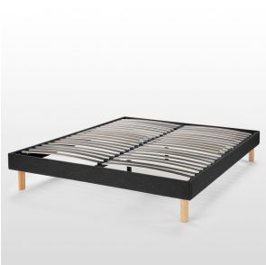 Sommier déco en kit - Novosom Gris Anthracite