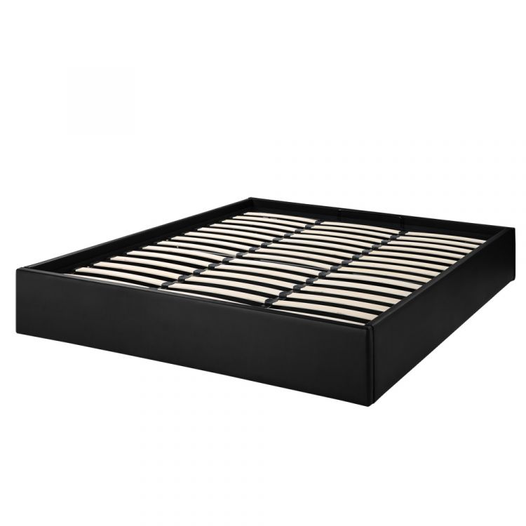 Lit coffre Noir Novosmart